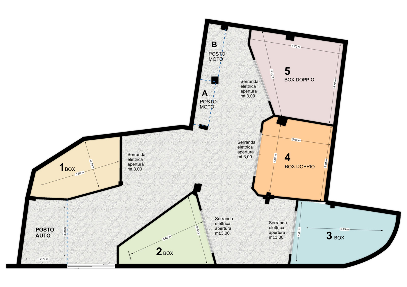 23m² Garage in Genoa, Italy No. 53080