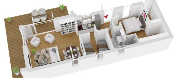 Дом с 2 спальнями в Мюнстер, Германия № 20607 26