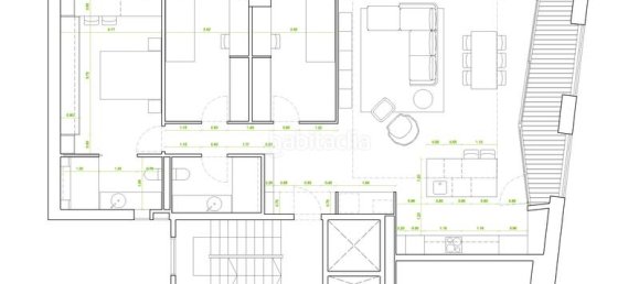 Квартира с 3 спальнями в Сан-Марти, Испания № 144061 35