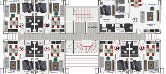 Apartment 1+1 in Avsallar, Turkey No. 31389 15