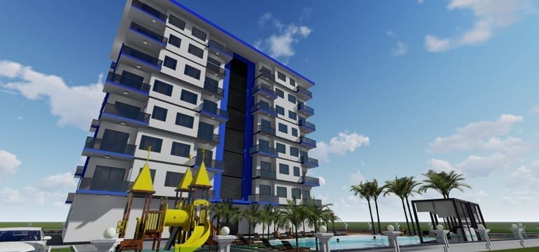 Apartment 1+1 in Avsallar, Turkey No. 31389