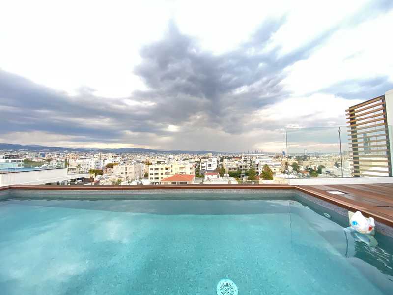 Пентхаус с 3 спальнями в Меса Гитонья, Кипр № 21258