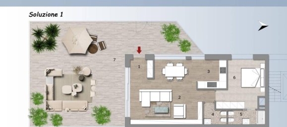 3غرفة شقة في Bracciano, Italy رقم 135206 3