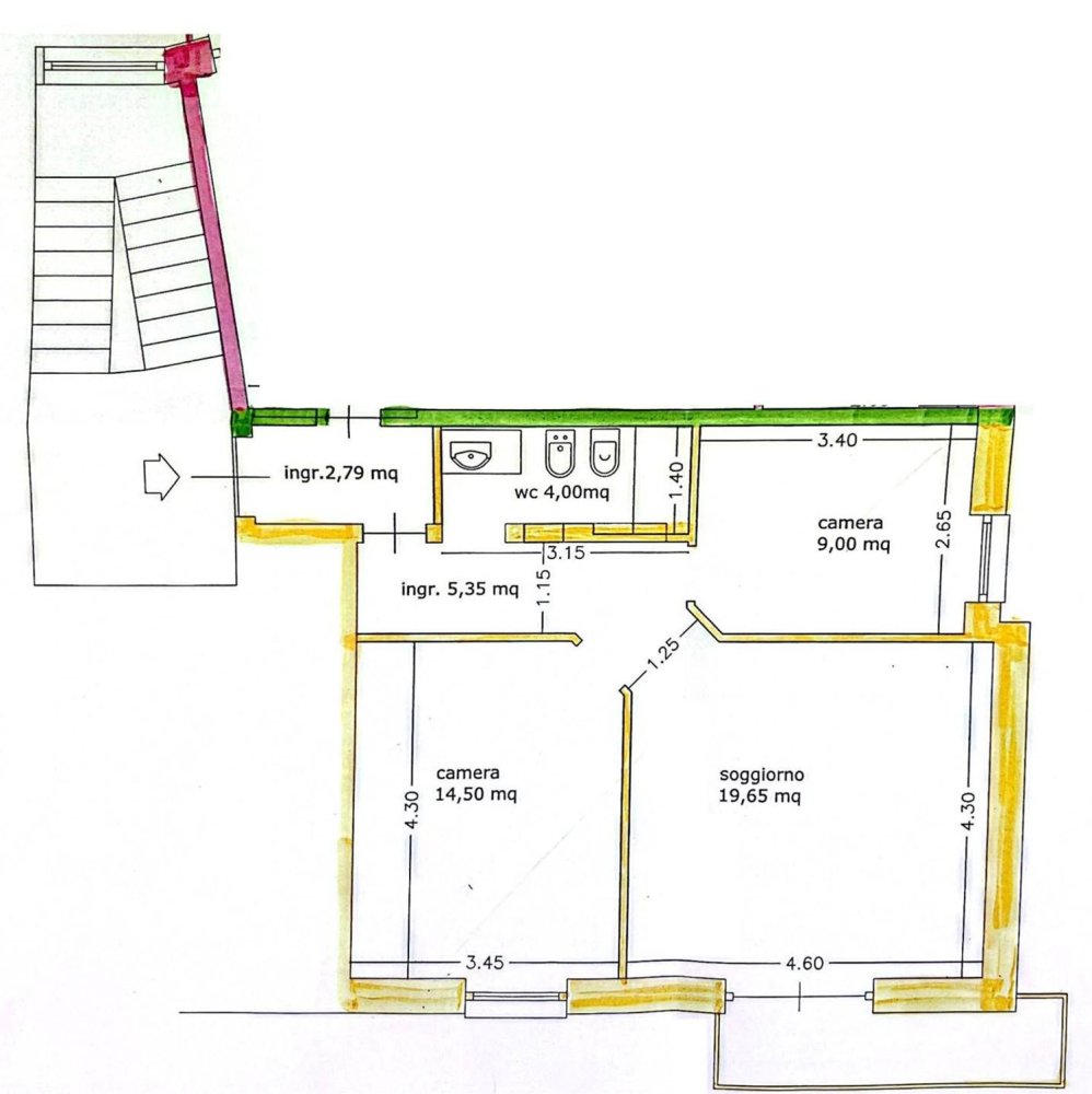 3 bedrooms Apartment in Terracina, Italy No. 322442