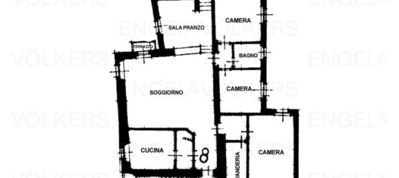 5 rooms Apartment in Bergamo, Italy No. 105182 40