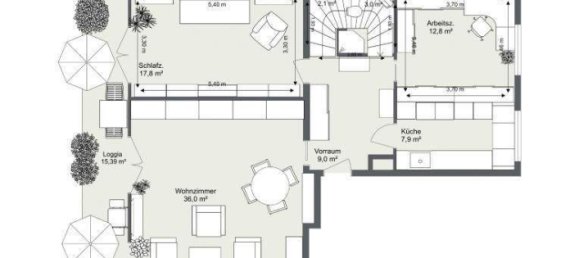 Duplex de 5 divisões em Meidling, Austria N.º 133112 25