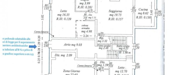 3 rooms House in Riva del Po, Italy No. 145404 13