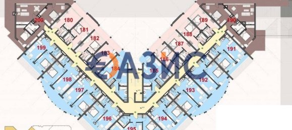 2 Schlafzimmer Wohnung in Sveti Vlas, Bulgaria, Nr. 703 33