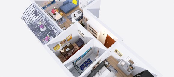 Apartamento de 1 dormitorio en Rome, Italy No. 315659 30