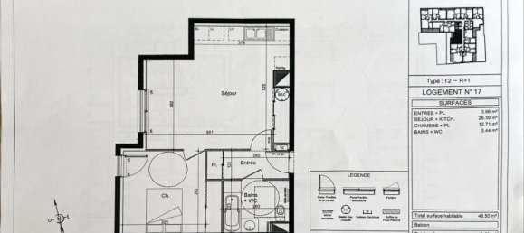 1 غرف نوم شقة في Savenay, France رقم 342059 5