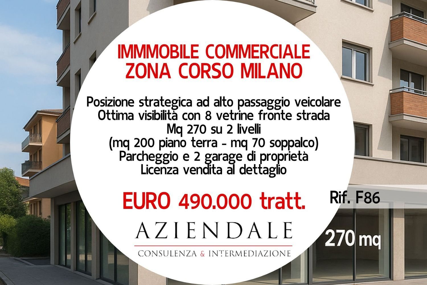 270m² Commercial property in Verona, Italy No. 257990