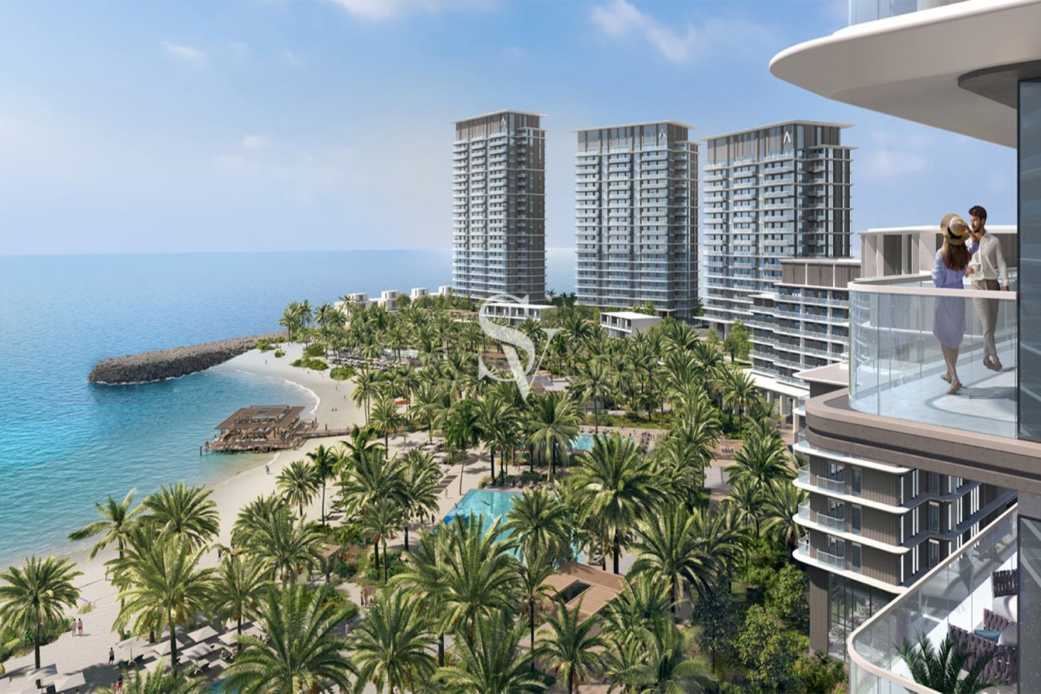 1 dormitorio apartamento en venta en Al Marjan Island, Ras Al Khaimah, UAE № 180399