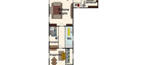 5-Zimmer Wohnung in Naples, Italy, Nr. 174000 28