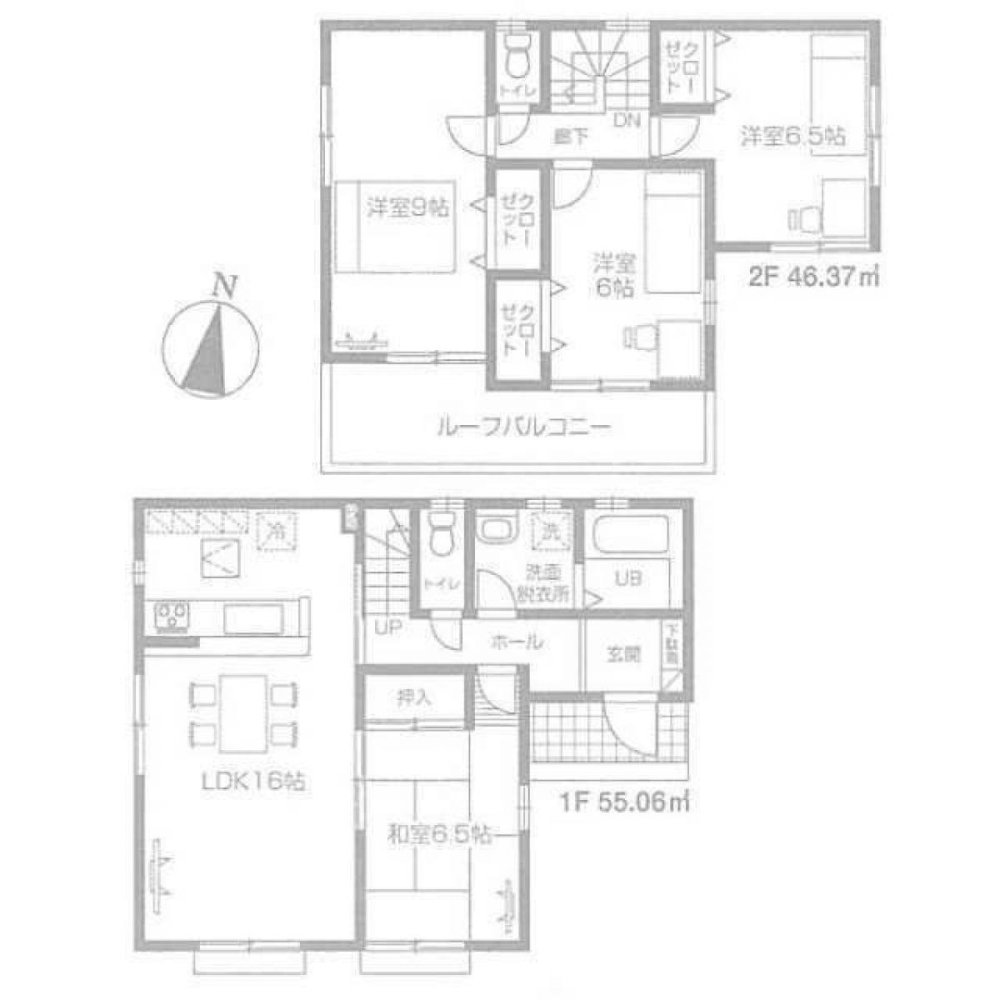 Дом с 4 спальнями в Сайтама, Япония № 7414