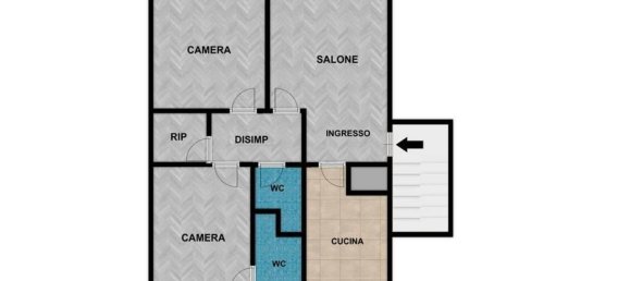 Apartamento de 3 habitaciónes en Palermo, Italy No. 267523 33