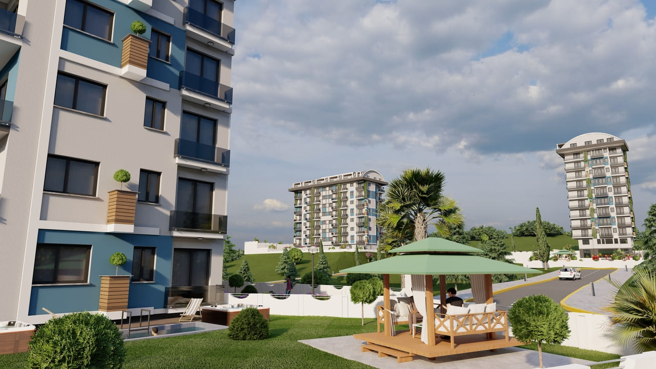 Appartement 1+1 à Dream Homes Demirtas 1, Demirtas, Turkey No. 38912