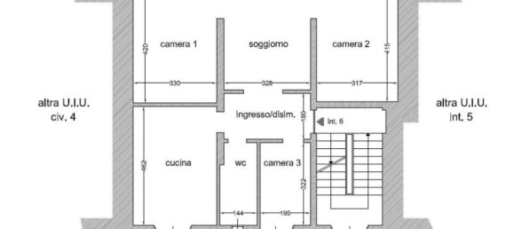 3 غرف نوم شقة في Genoa, Italy رقم 313442 7