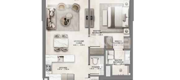 3 Schlafzimmer Wohnung in Dubai, UAE, Nr. 123902 14