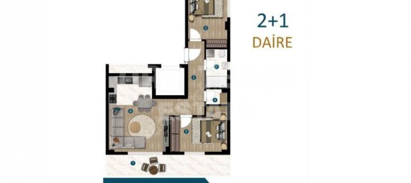 Apartamento de 3 divisões em Kepez, Turkey N.º 34203 10