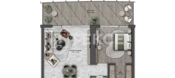 1 bedroom Apartment for sale in Dubai, UAE № 180288 17