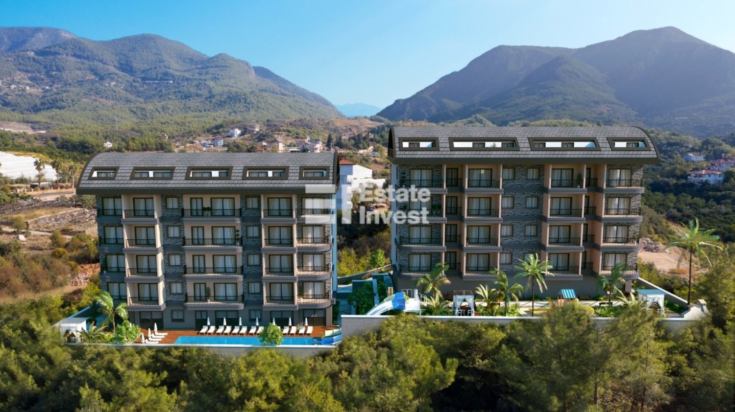 Apartment 2+1 in Alanya, Turkey No. 26296