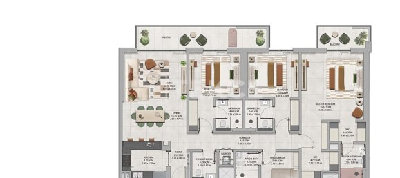 2 chambres appartement à vendre à Dubai Land, Dubai, UAE № 197914 21