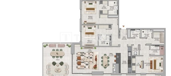 2 chambres appartement à vendre à Dubai Land, Dubai, UAE № 197914 22