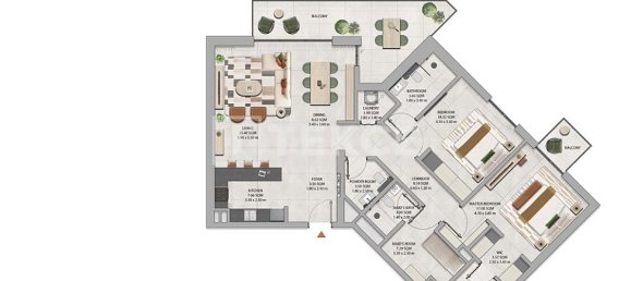 2 chambres appartement à vendre à Dubai Land, Dubai, UAE № 197914 24