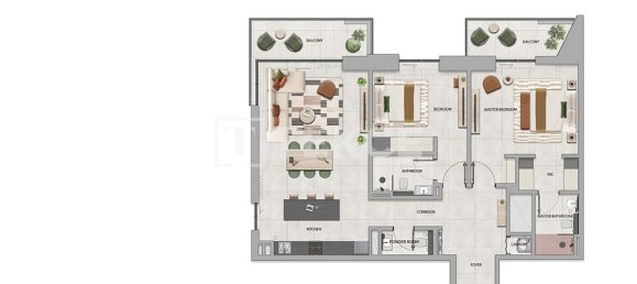 2 chambres appartement à vendre à Dubai Land, Dubai, UAE № 197914 20