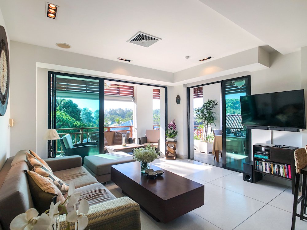 Apartamento com 2 quartos em condomínio em Surin, Thailand N.º 78793