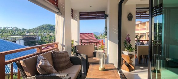 Apartamento com 2 quartos em condomínio em Surin, Thailand N.º 78793 4