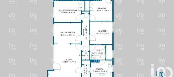 3 Schlafzimmer Wohnung in Mondelange, France, Nr. 80733 11