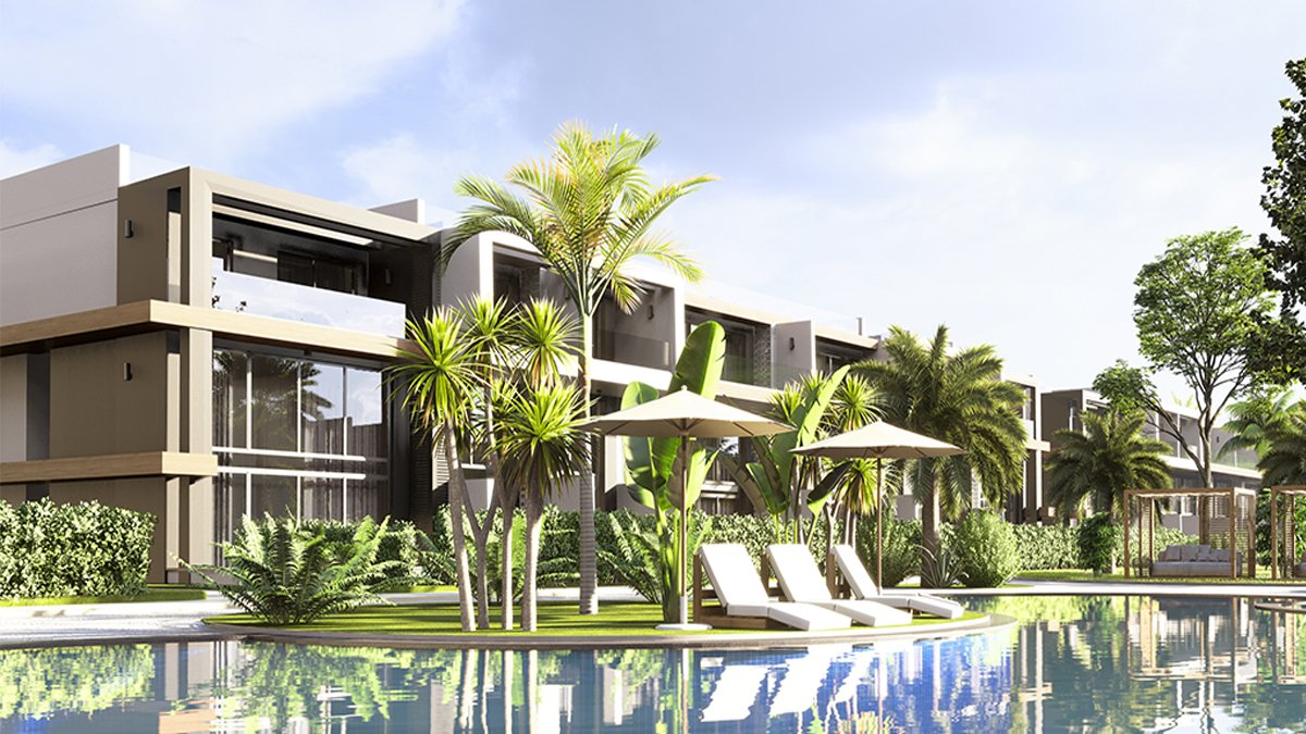 Apartamento T2 em Long Beach, Northern Cyprus N.º 17044