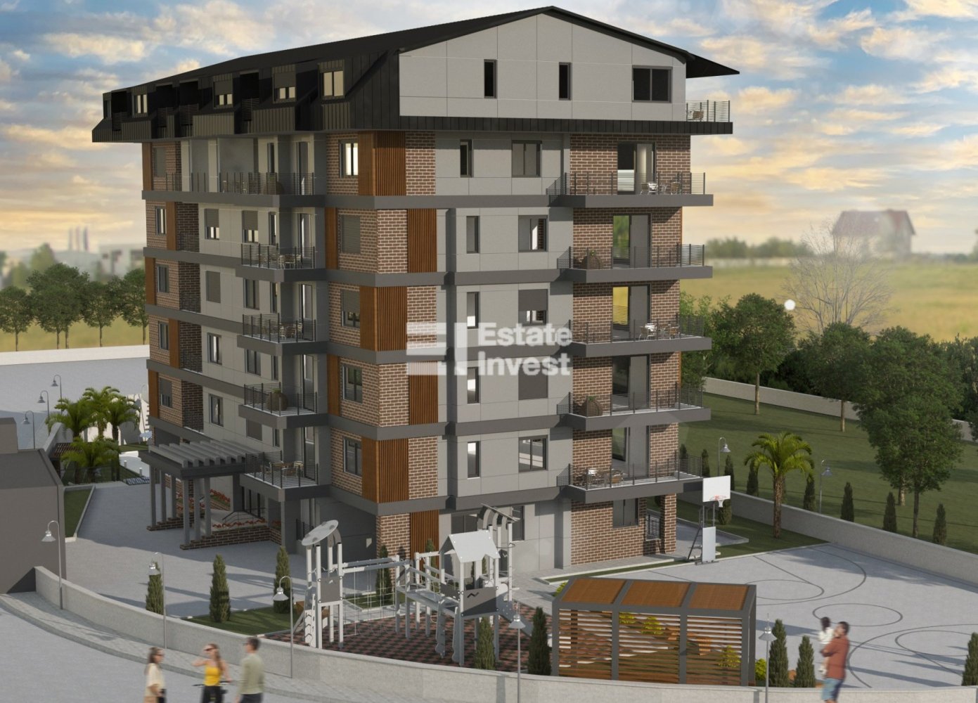 Wohnung 2+1 in Alanya, Turkey, Nr. 26148