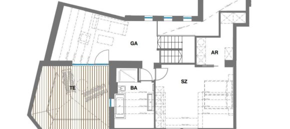 Duplex de 4 divisões em Dobling, Austria N.º 221578 12
