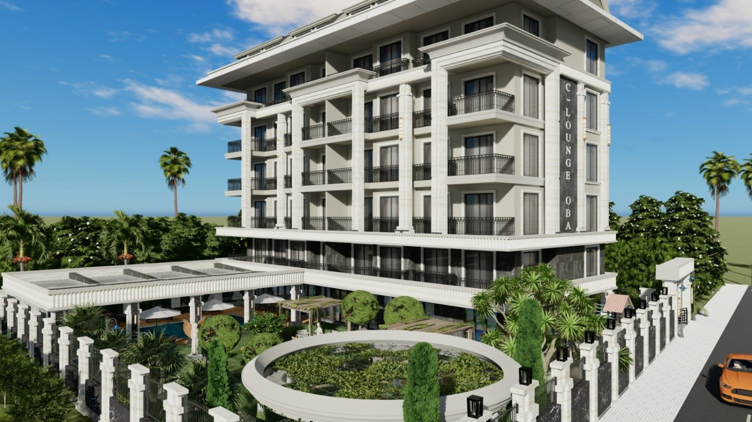 Apartment 2+1 in Oba, Turkey No. 14130