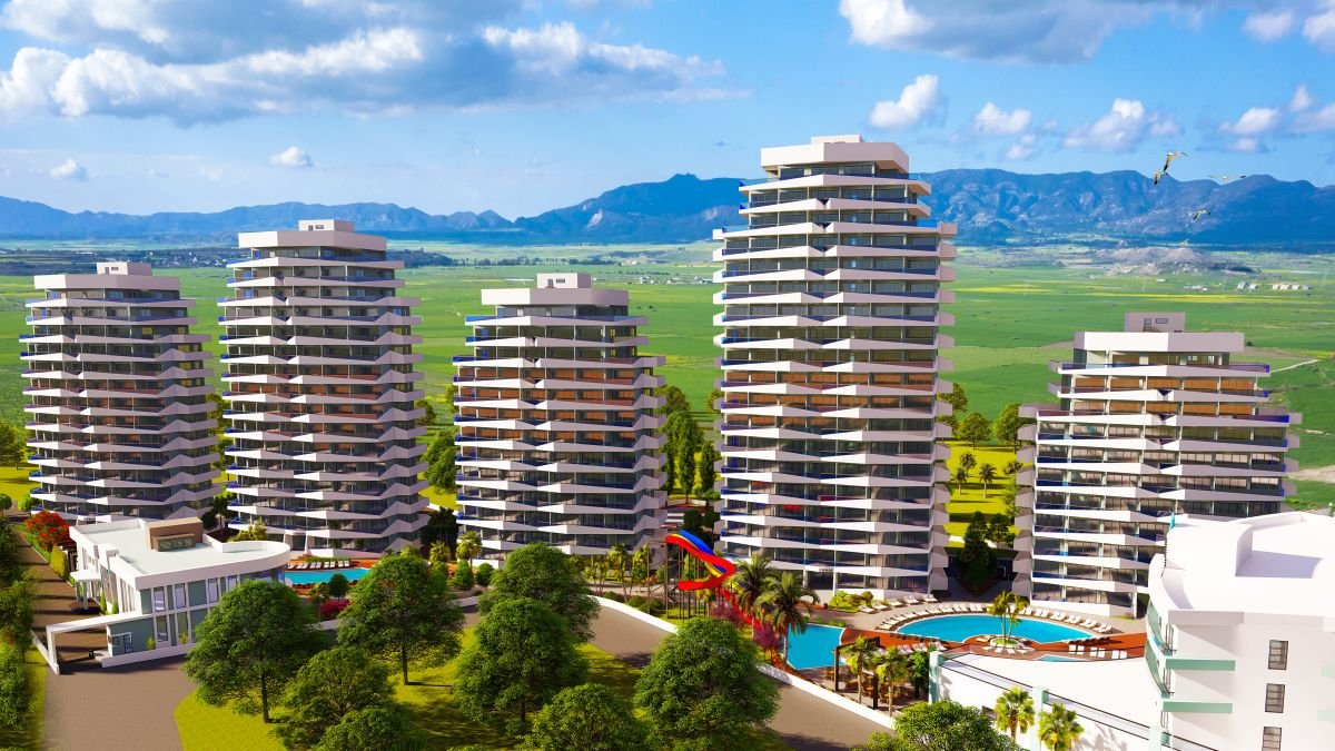 2 chambres Appartement à Long Beach, Northern Cyprus No. 12073