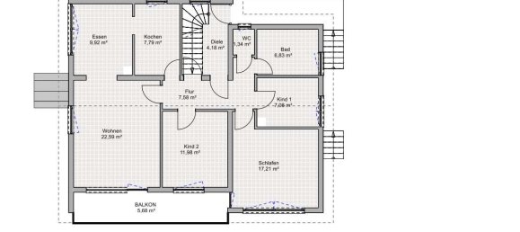 Таунхаус с 6 спальнями в Восточный Альб, Германия № 234725 15