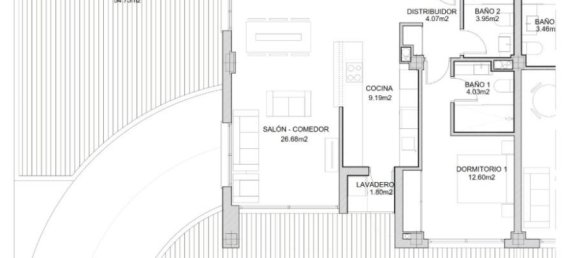 Apartamento T3 em Alicante, Spain N.º 89287 28