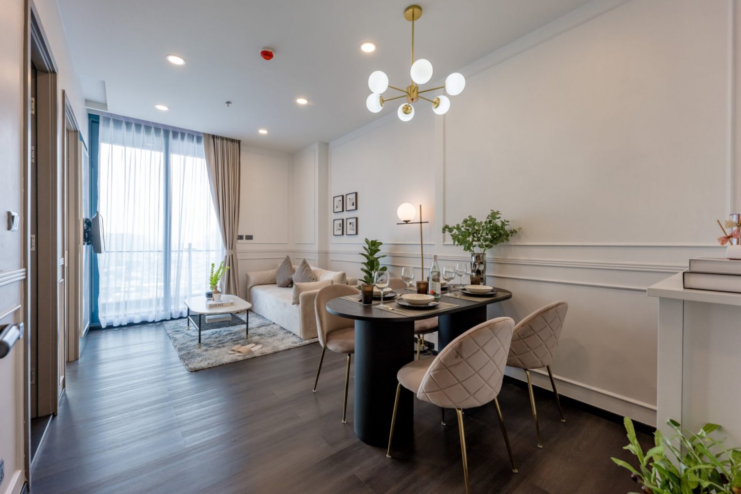 Квартира с 1 спальней в Sapphire Luxurious Condominium Rama 3, Ян Нава, Таиланд № 76978