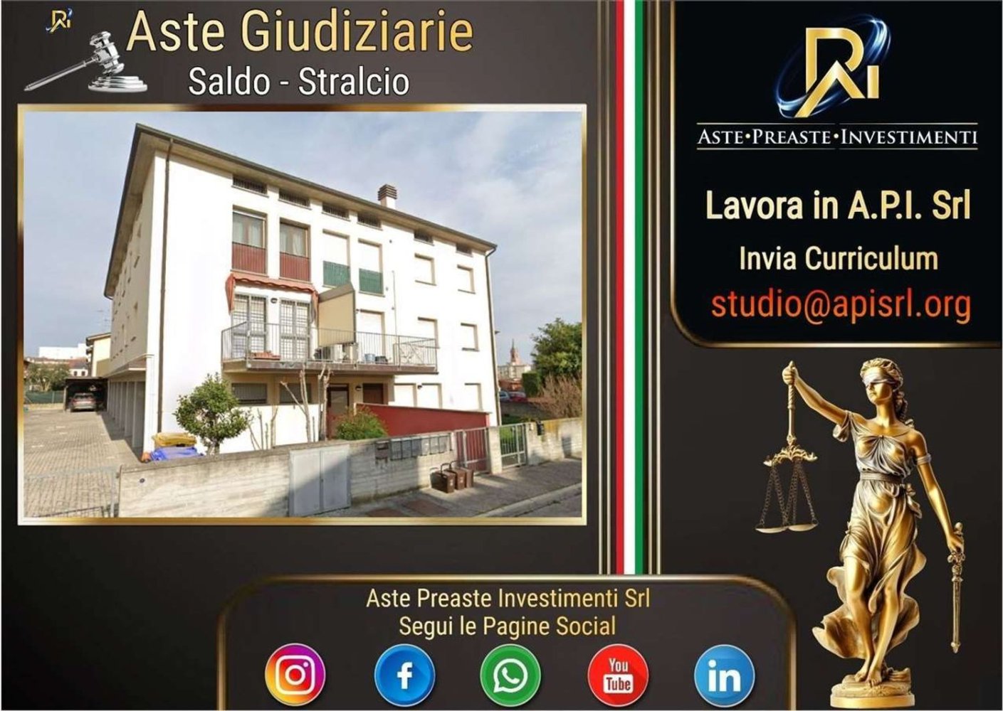 2 rooms Apartment in Cento, Italy No. 293221