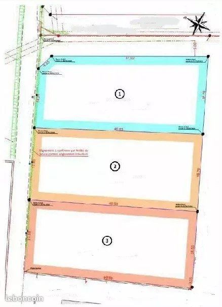 Grundstück in Baudreix, France 737m², Nr. 89135