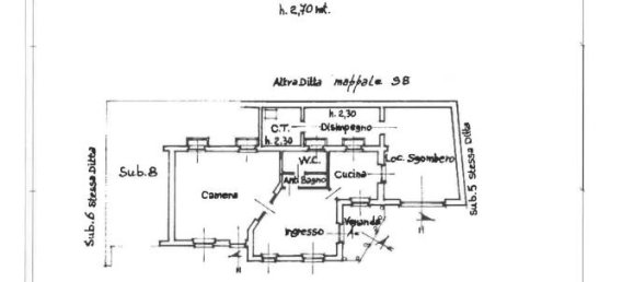 Вилла с 10 комнатами в Праско, Италия № 37758 31