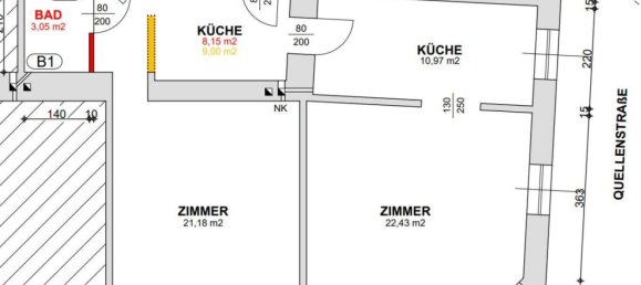 2-salle Appartement à Favoriten, Austria No. 149568 19