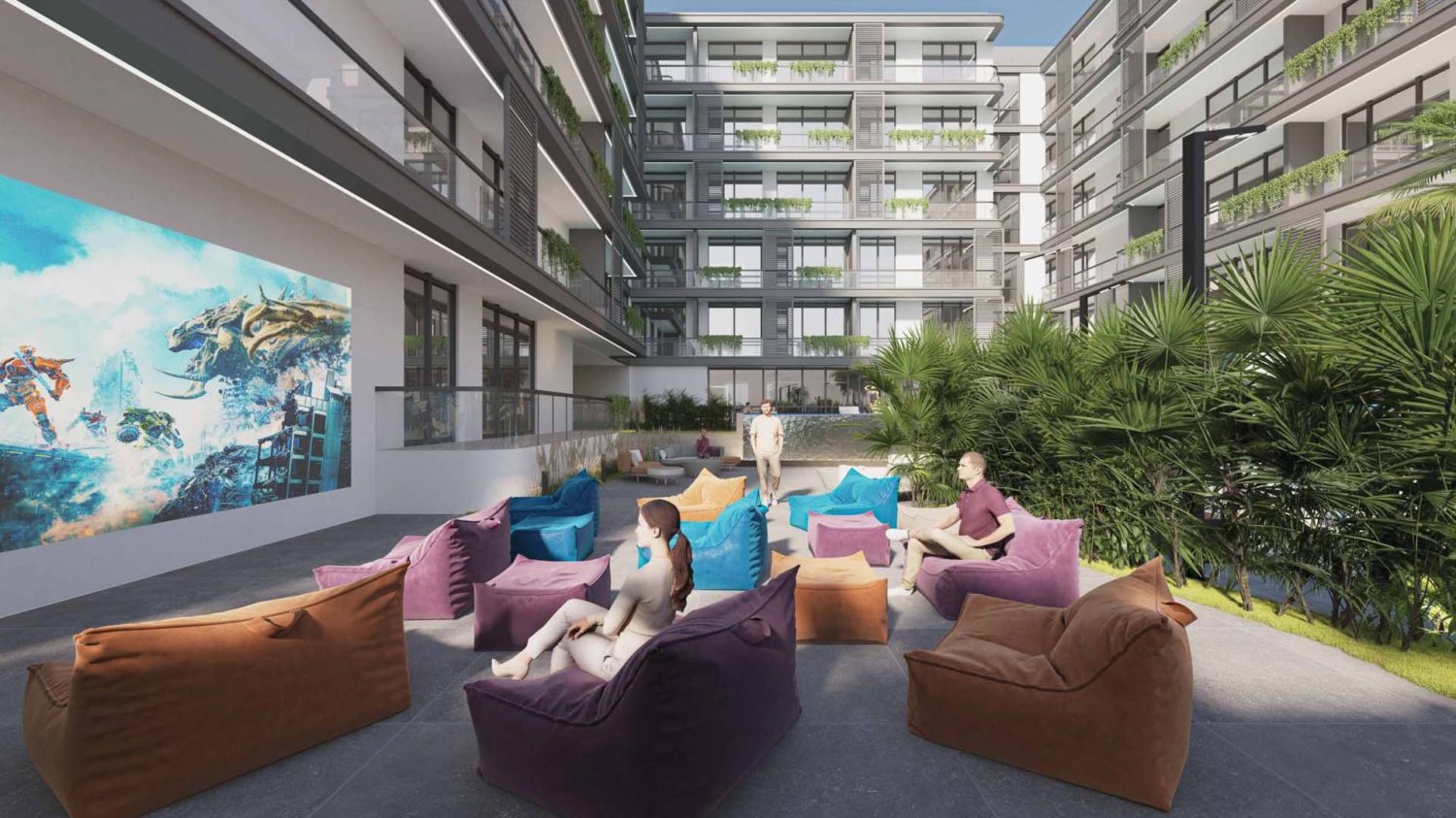 3 غرف نوم شقة في ALTAI TOWER, Green Community, UAE رقم 61387