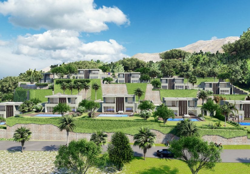 Villa 1+2 em Bodrum, Turkey N.º 3021