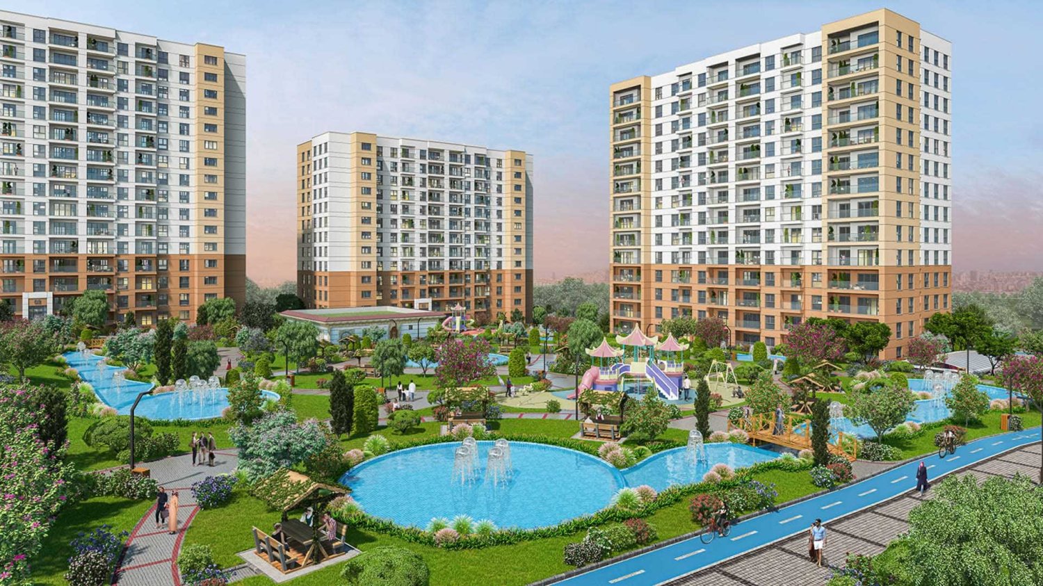 Apartamento de 4+1 en Bizim Evler 10, Avcılar, Turkey No. 37436