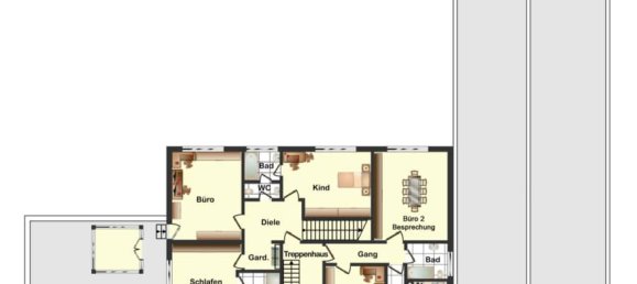 Gebäude in Offenbach, Germany 817m², Nr. 255638 39