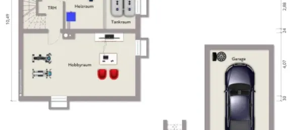 Таунхаус с 4 спальнями в Розенхайм, Германия № 237238 24