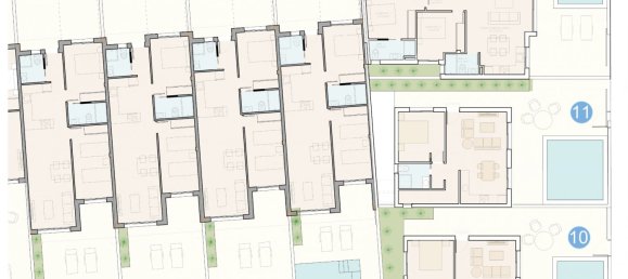 2 Schlafzimmer Stadthaus in Pilar de la Horadada, Spain, Nr. 6761 5